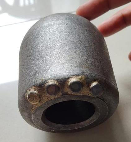 Round Shank Adapter for 3038 Rock Cutting Teeth